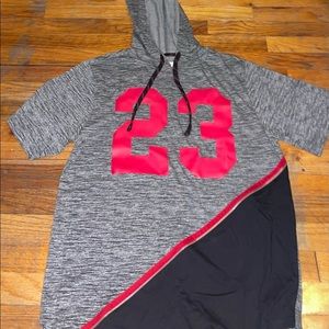Cool gray 23 t-shirt for men.